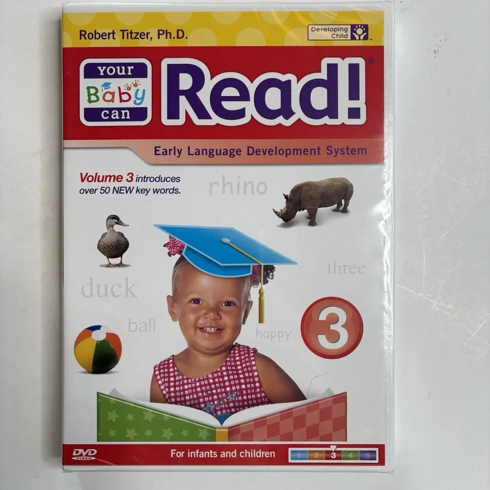 Your Baby Can Read 2 DVD Lot Videos #2 & #3